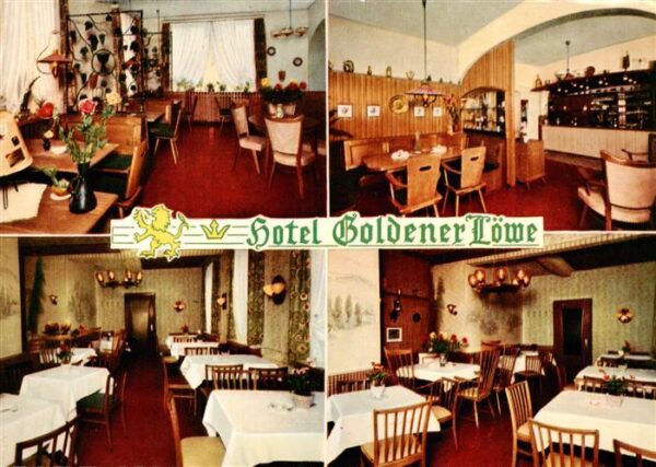 Witzenhausen Hotel Goldener Loewe Gastraeume