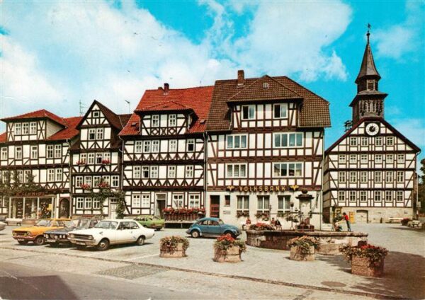 Bad Sooden-Allendorf Marktplatz mit Rathaus