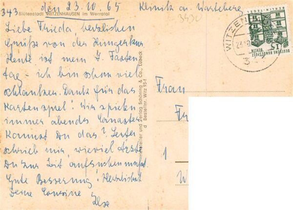 Witzenhausen Kirchgasse – Bild 2