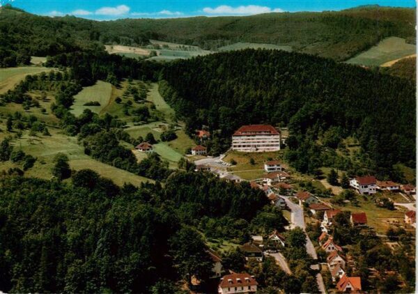 Bad Sooden-Allendorf Fliegeraufnahme mit Sonnenberg Sanatorium