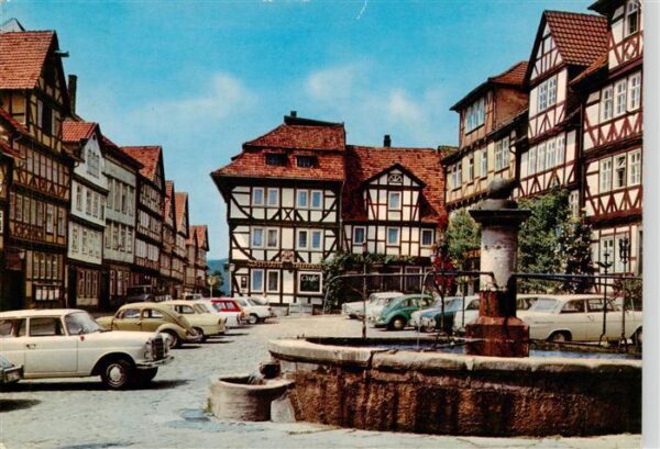 Bad Sooden-Allendorf Marktplatz Brunnen