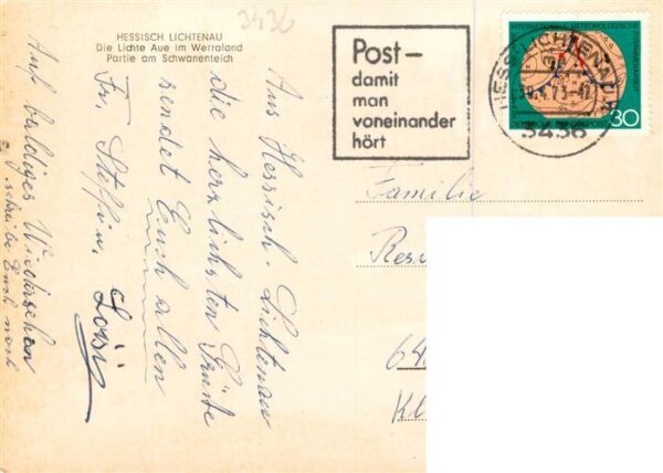 Hessisch-Lichtenau Partie am Schwanenteich – Bild 2
