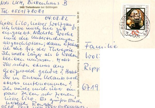 Tiefenbrunn Goettingen Sanatorium Park Teilansichten – Bild 2