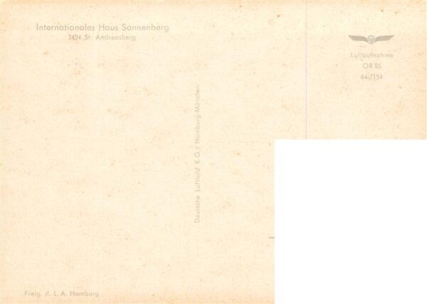 St Andreasberg Harz Internationales Haus Sonnenberg – Bild 2