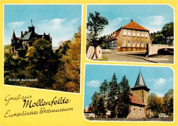 Mollenfelde Friedland Schloss Berlepsch Brotmuseum Kirche