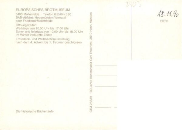 Mollenfelde Friedland Europaeisches Brotmuseum – Bild 2