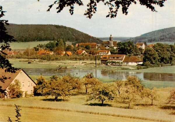 Lippoldsberg mit Pension Weserblick