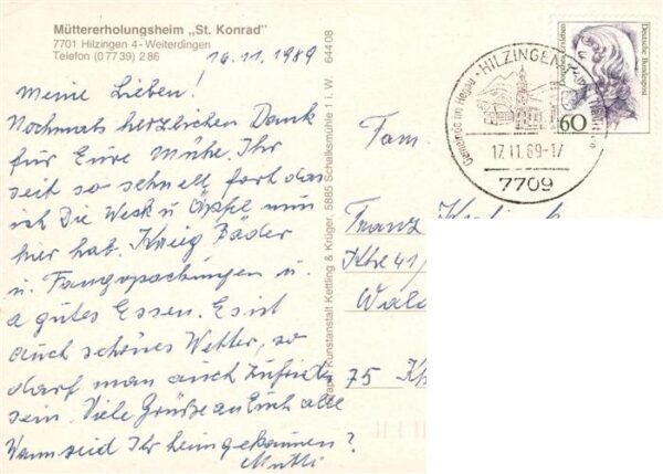 Weiterdingen Hilzingen Muettererholungsheim St Konrad – Bild 2