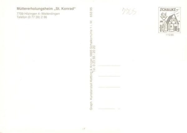 Weiterdingen Hilzingen Muettererholungsheim St Konrad – Bild 2