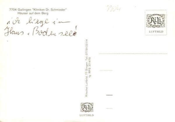 Gailingen Singen BW Kliniken Dr Schmieder – Bild 2