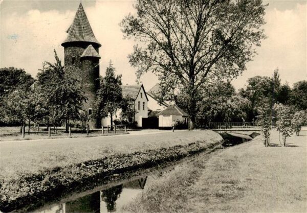 Borken Westfalen Stadtgarten mit Papendiekturm
