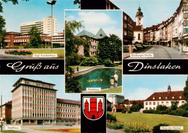Dinslaken Krankenhaus Kreihaus Duisburger Strasse Stadthaus Haus der Heimat
