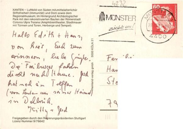 Xanten Fliegeraufnahme – Bild 2