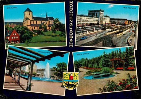 Moenchengladbach Muenster Haus Westland Bismarckplatz Bunter Garten