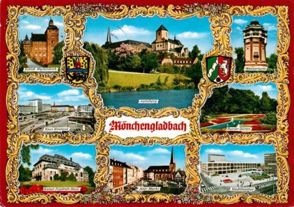 Moenchengladbach Schloss Myllendonk Abteiberg Wasserturm Haus Westland Bunter Ga