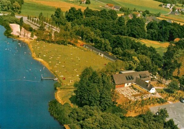 Lobberich Nettetal Fliegeraufnahme mit Hotel Restaurant Strandbad Krickenbeck