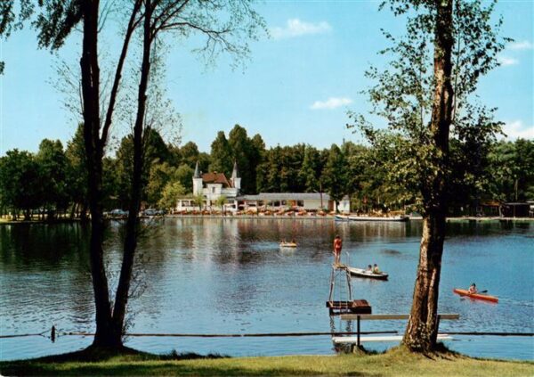 Schwalmtal Niederrhein Inselschloesschen Hariksee