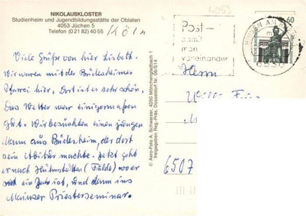 Juechen Nikolauskloster Studienheim Jugendbildungsstaette der Oblaten – Bild 2