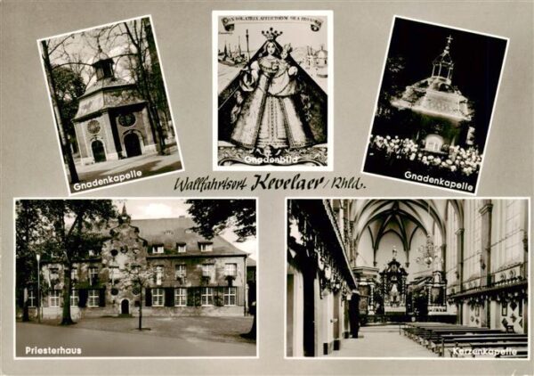 Kevelaer Wallfahrtsort Gnadenkapelle Gnadenbild Priesterhaus Kerzenkapelle