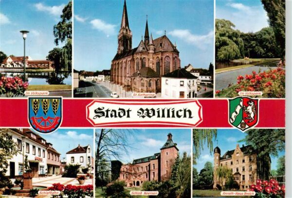 Willich Volkspark Kirche Schiefbahn Schloss Neersen Anrath-Haus Broich