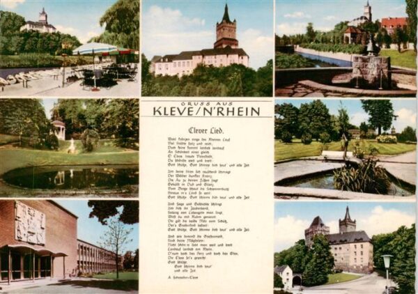 Kleve Bad Cleve Teilansichten Clever Lied