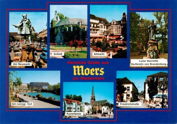 Moers Moers NRW Am Neumarkt Denkmal Schloss Altmarkt Luise Henriette Kurfuerstin