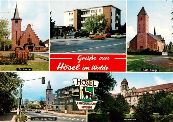 Hoesel Ratingen Kirche Hochhaus Gemeindezentrum Waldklinik