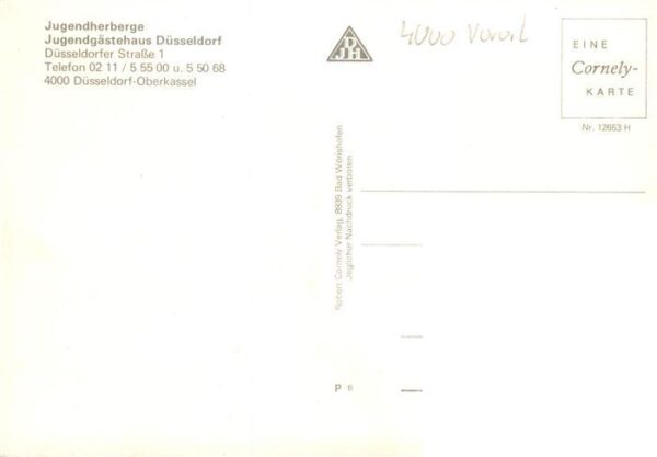 Oberkassel Duesseldorf Jugendherberge Jugendgaststaette – Bild 2