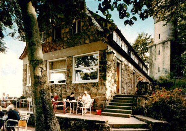 Bad Driburg Café Restaurant Sachsenklause auf der Iburg