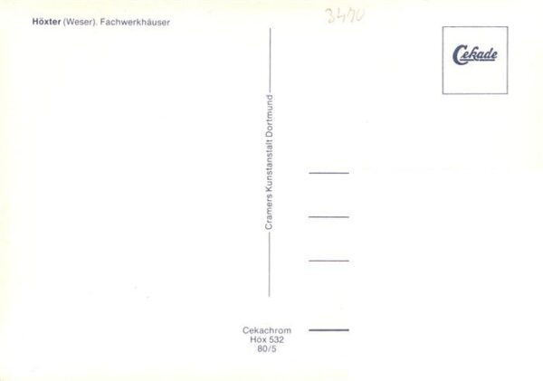 Hoexter Weser Fachwerkhaeuser – Bild 2