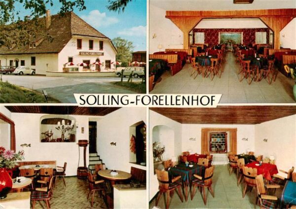 Brueggefeld Lauenfoerde Solling Forellenhof Gastraum