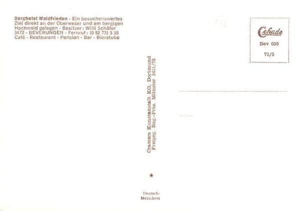 Beverungen Berghotel Waldfrieden – Bild 2