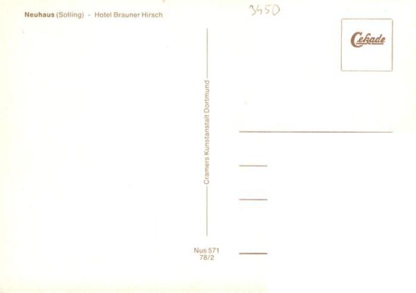 Neuhaus Solling Hotel Brauner Hirsch Fachwerkhaus – Bild 2