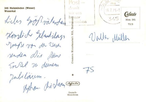 Holzminden Weser Niedersachsen Weserkai Dampfer – Bild 2
