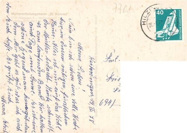 Weiterdingen Hilzingen Muettererholungsheim St. Konrad Kapelle – Bild 2