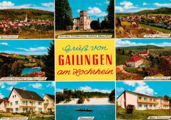 Gailingen Singen BW Kliniken Dr. Schmieder Schloss Alpenblick Rheinfall