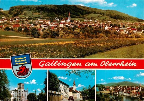Gailingen Singen BW Gesamtansicht Ortsmotive