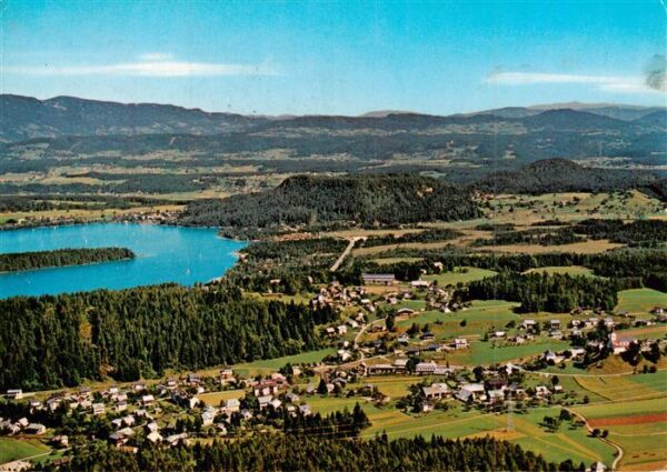 Latschach Faaker See Fliegeraufnahme