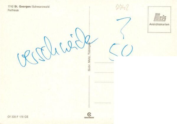 St Georgen  Schwarzwald Rathaus – Bild 2