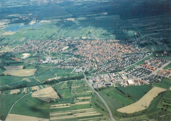 Moersch Rheinstetten Karlsruhe Fliegeraufnahme