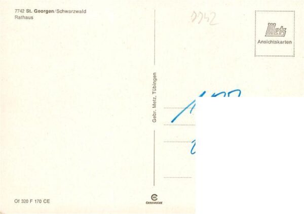 St Georgen  Schwarzwald Rathaus – Bild 2