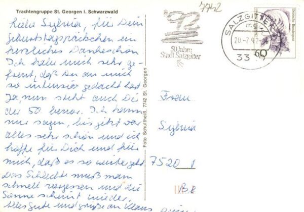 St Georgen  Schwarzwald Trachtengruppe St Georg – Bild 2