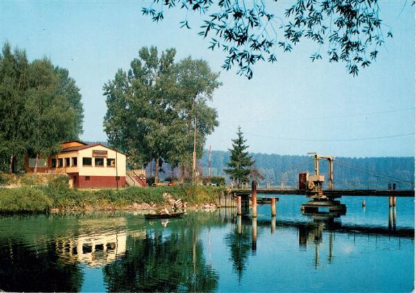 Hochstetten Linkenheim-Hochstetten Fischerei Roth Gasthaus Waldfrieden Insel Rot