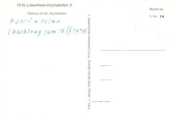 Hochstetten Linkenheim-Hochstetten Rathaus – Bild 2
