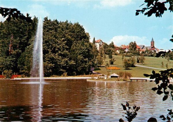 Waldbronn Albtal Kurpark Fontaene