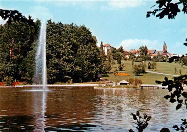 Waldbronn Albtal Kurpark Fontaene