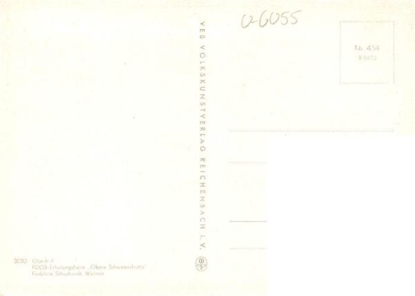 Oberhof  Thueringen FDGB Erholungsheim Obere Schweizerhuette – Bild 2