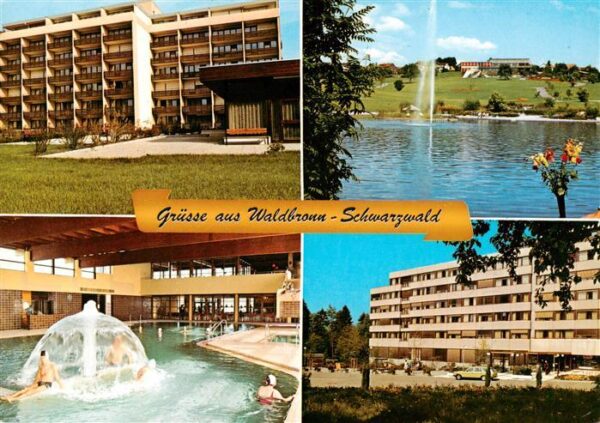 Waldbronn Albtal Kurhaus Kurparksee Hallenbad Sprudelglocke
