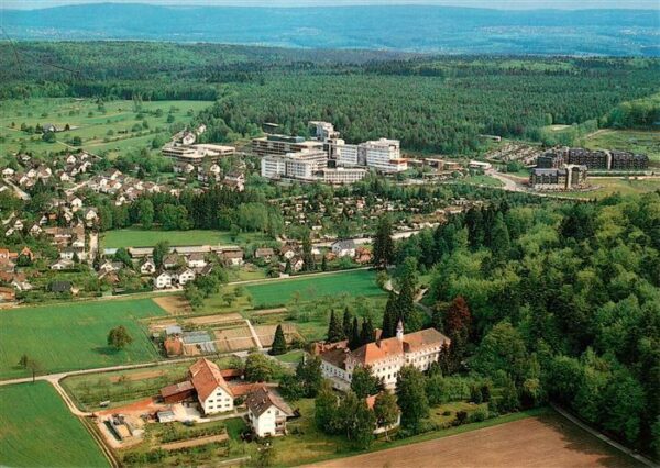 Langensteinbach Karlsbad Karlsruhe BW Bibelheim Bethanien Fliegeraufnahme