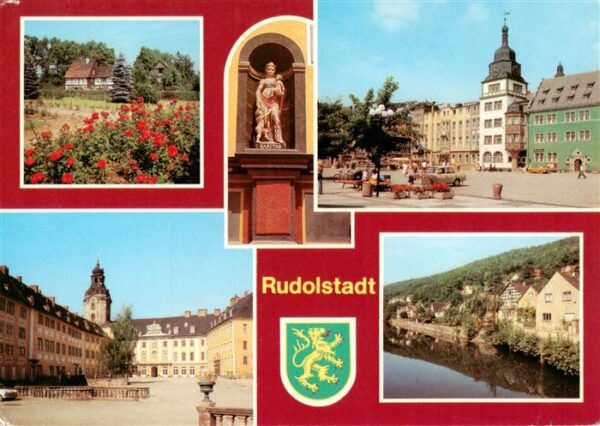 Rudolstadt Thueringen Volkskundemuseum Thuer Bauernhaeuser Heidecksburg Portal M